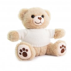 TB320-BR: 20cm Brown Teddy Bear w/Sweater
